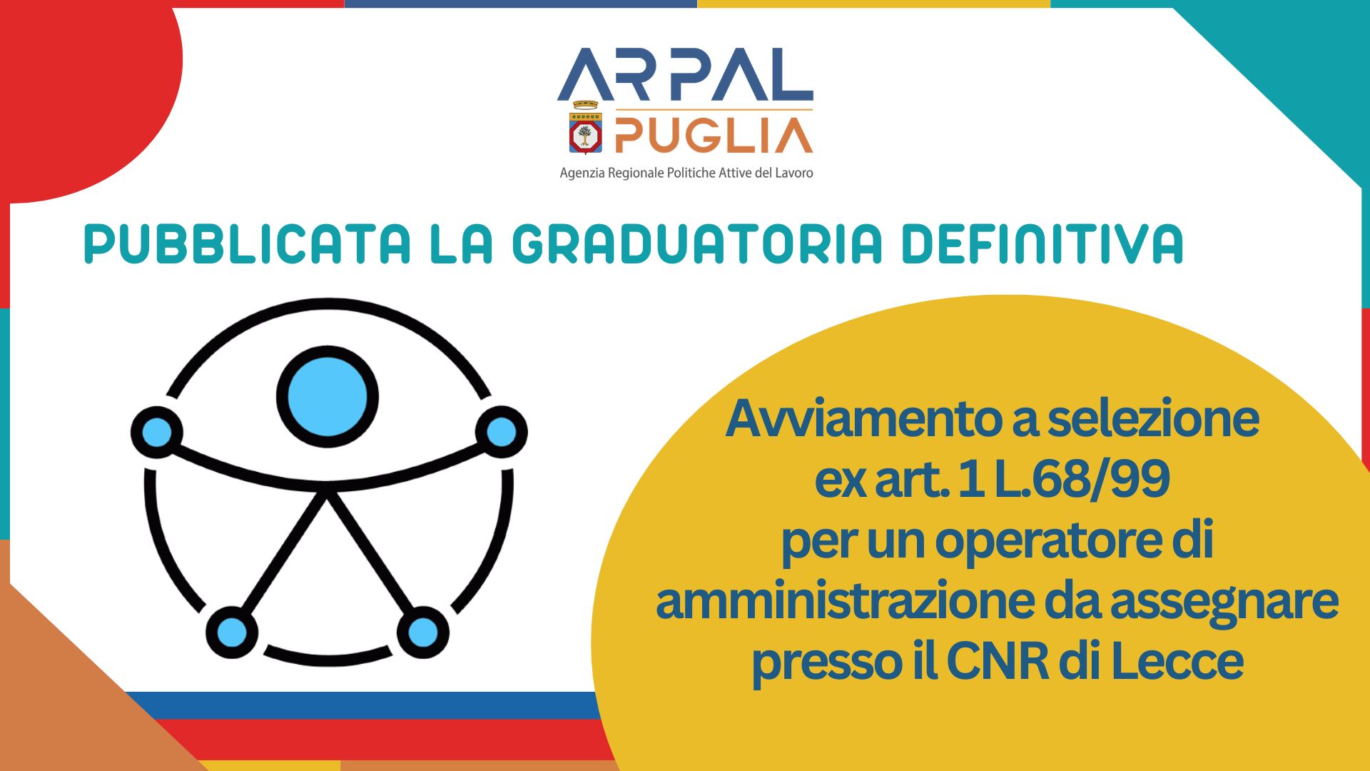 CNR sede di Lecce, pubblicata la graduatoria definitiva per l'avviamento a selezione